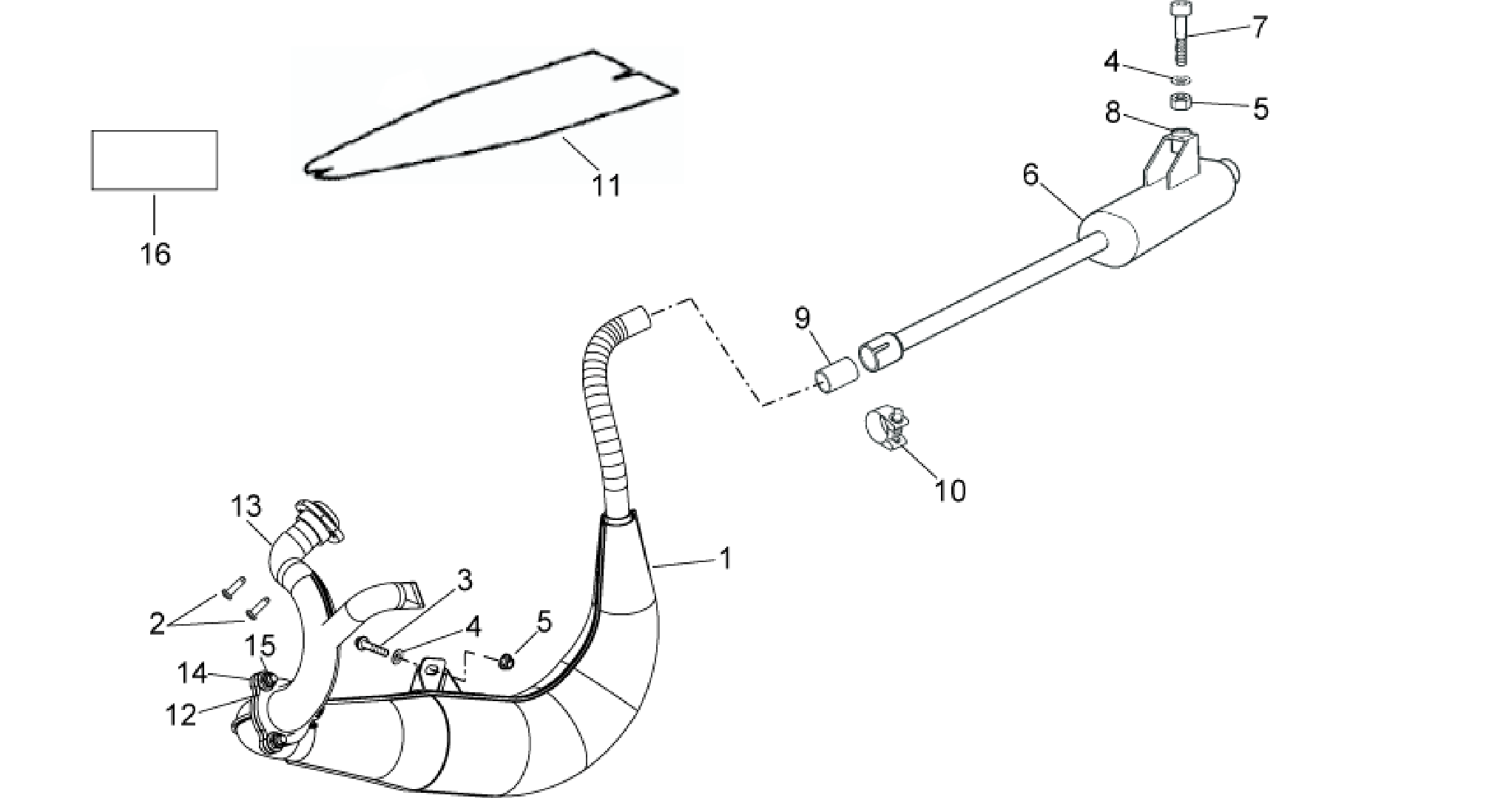 Exhaust unit