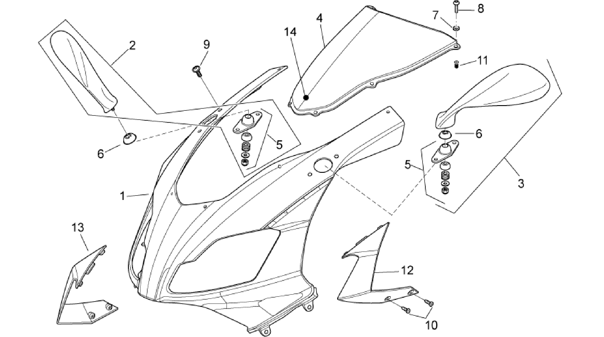 Front body I