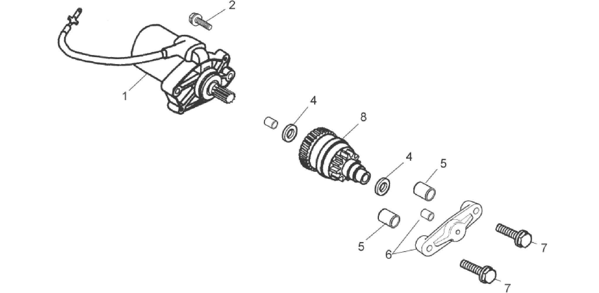 Starter motor