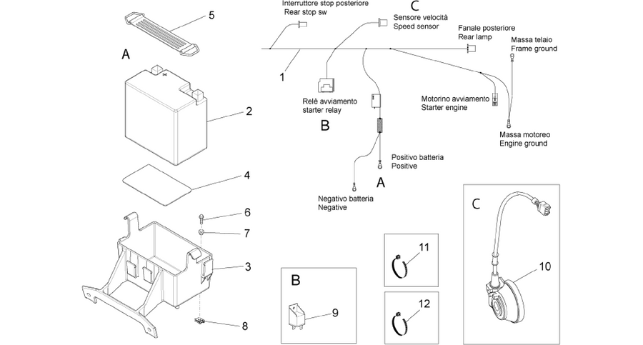 Central electrical system