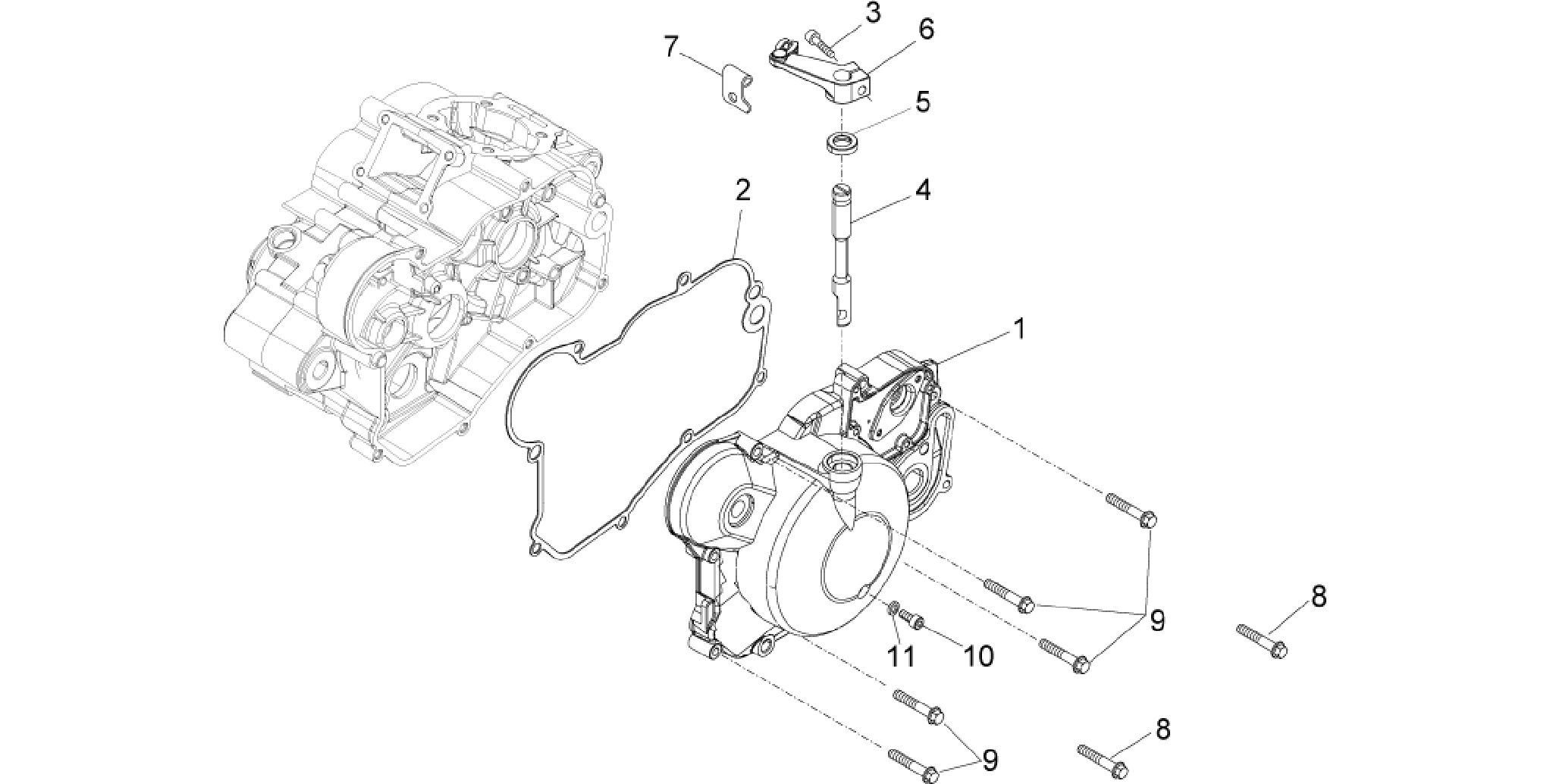 Clutch cover