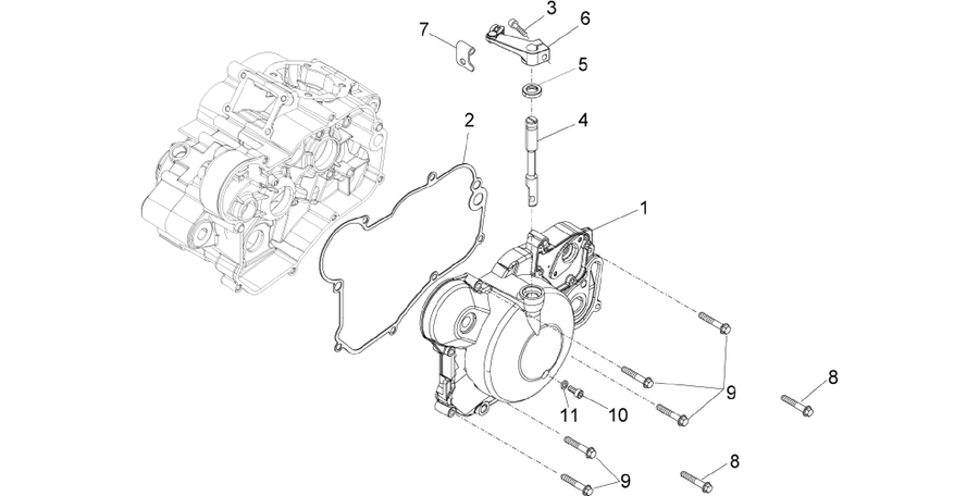 Clutch cover
