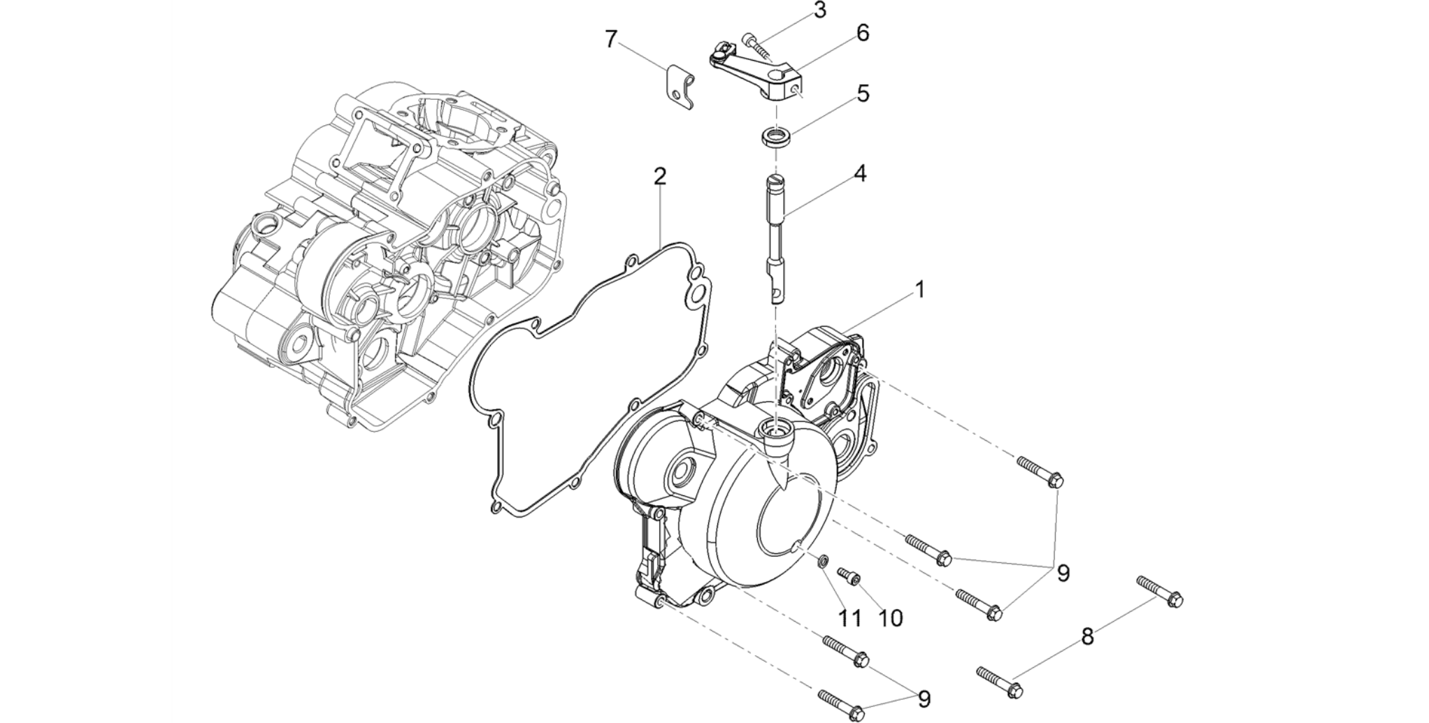 Clutch cover