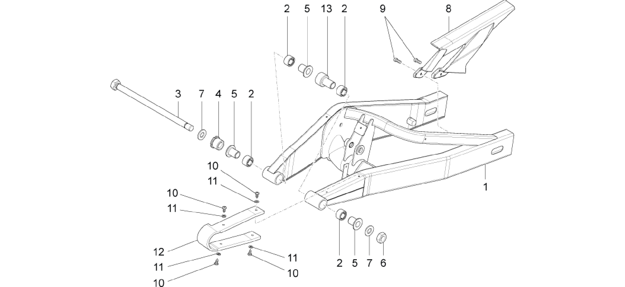 Swing arm