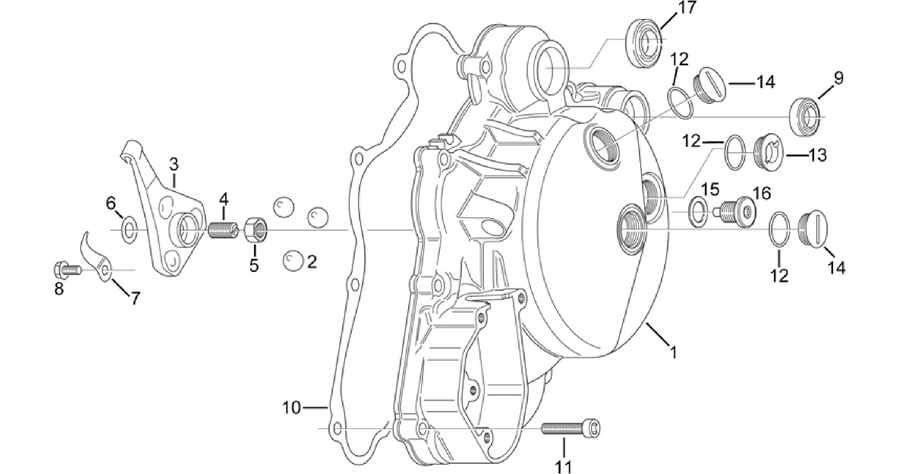 Clutch cover