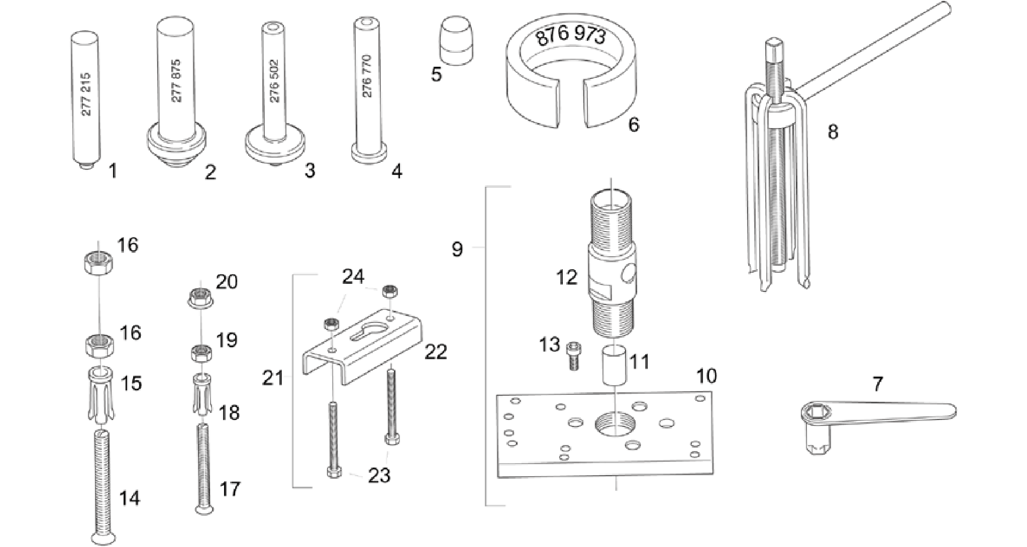 Repairing tools I