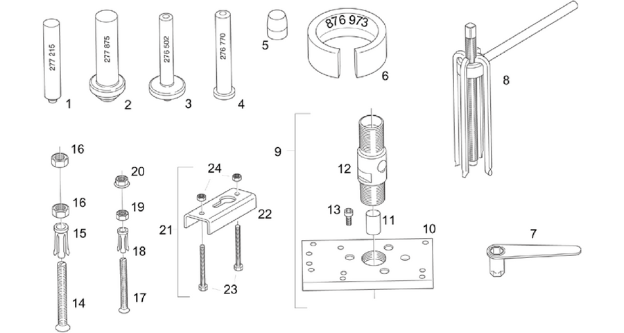 Repairing tools I