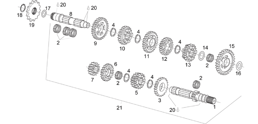 Transmission 6 speed
