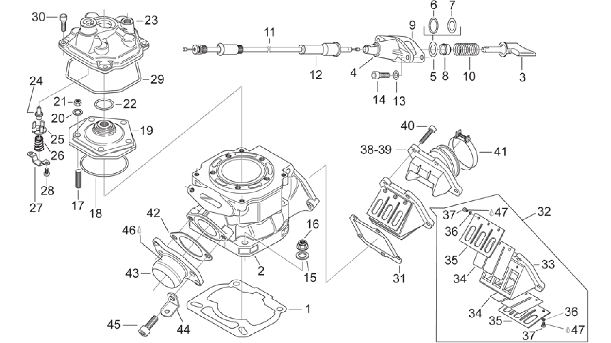 Cylinder - Cylinder head