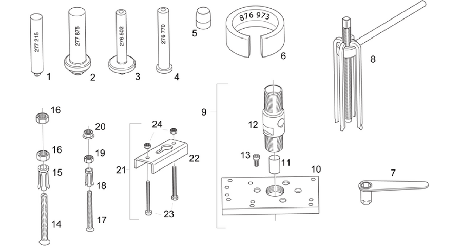 Repairing tools I