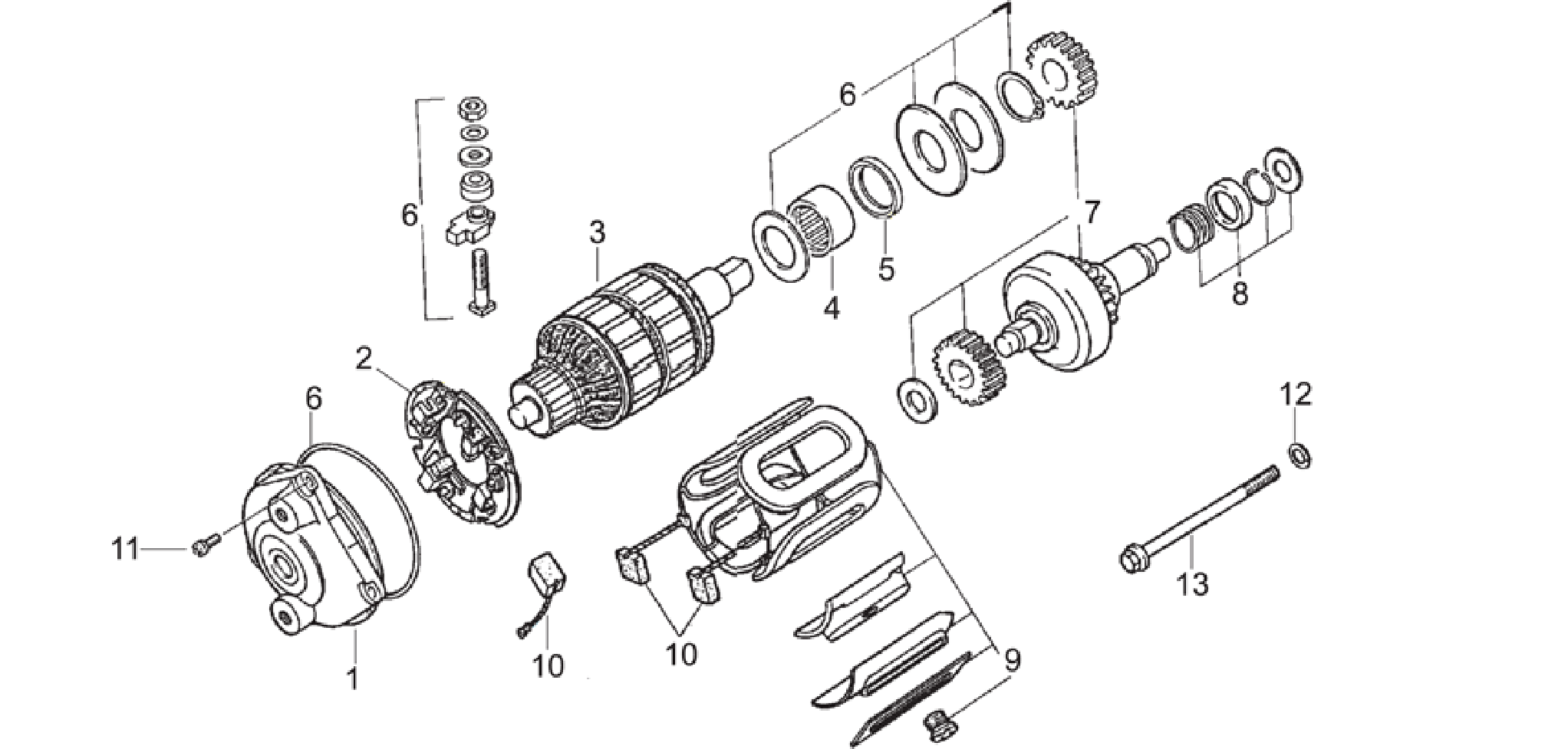 Starter motor