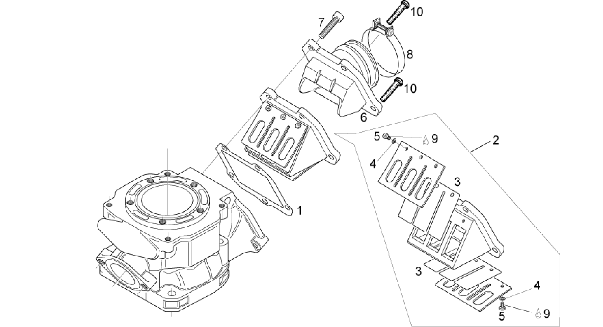 Carburettor flange