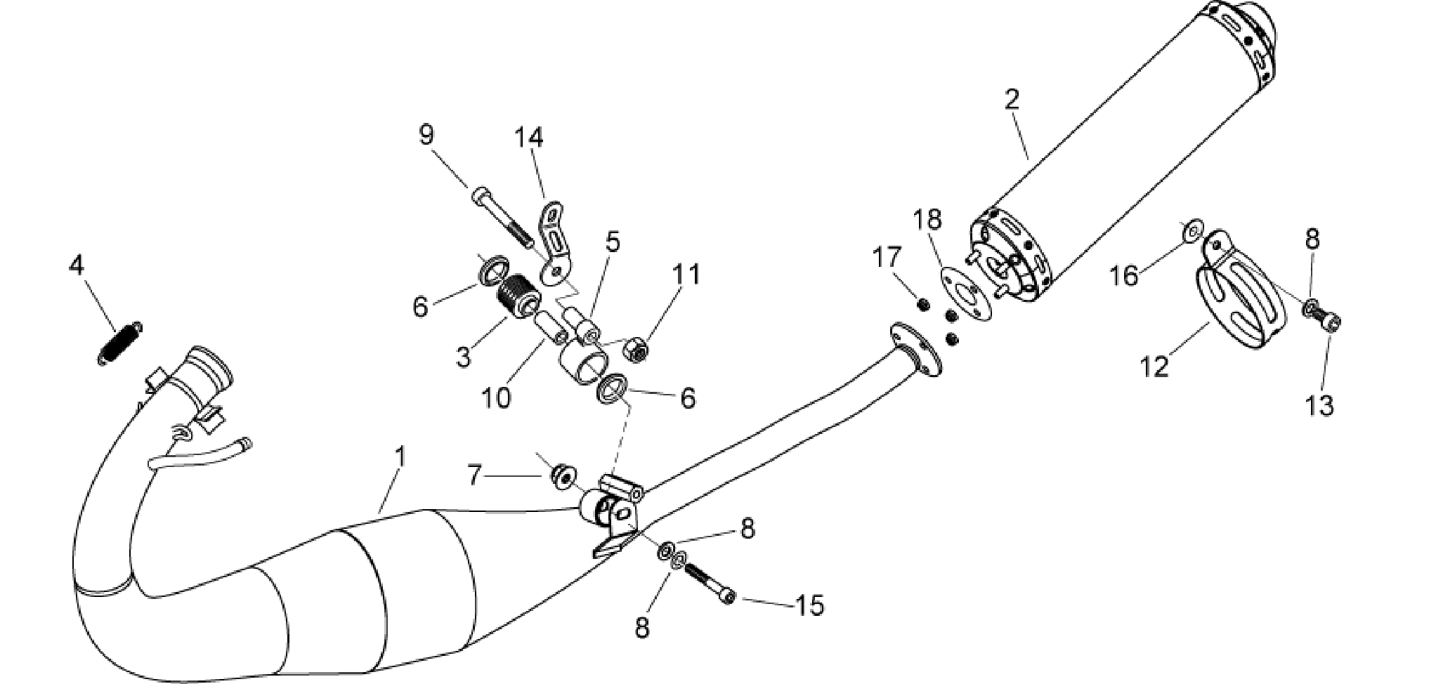 Exhaust unit