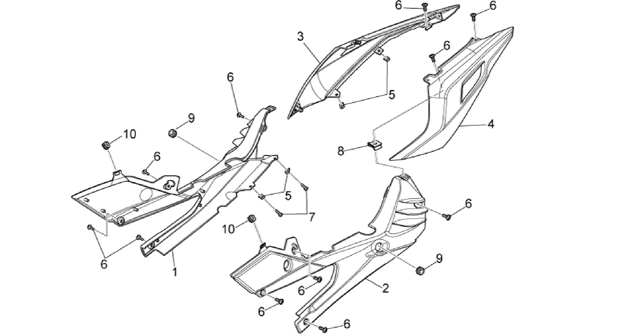 Rear body I