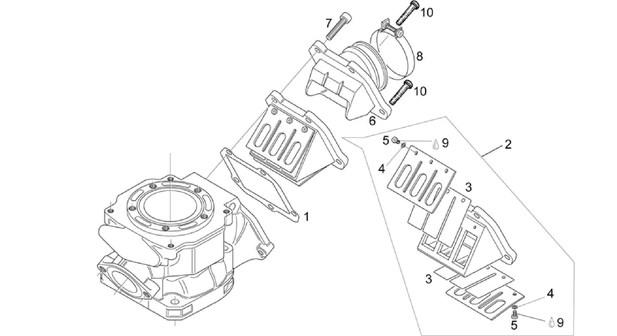 Carburettor flange