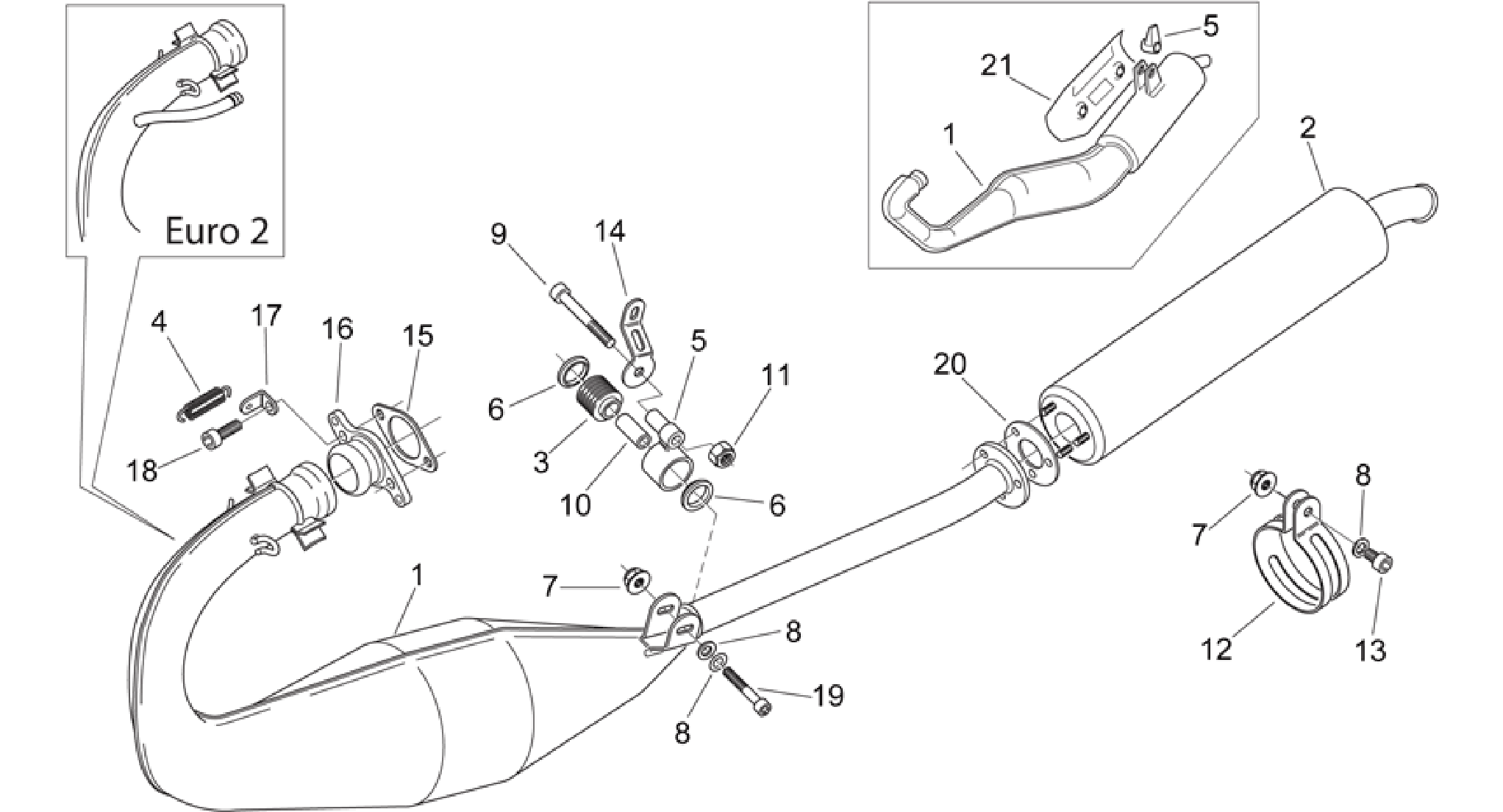 Exhaust unit