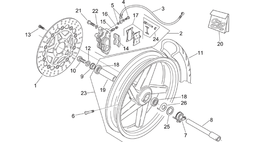 Front wheel