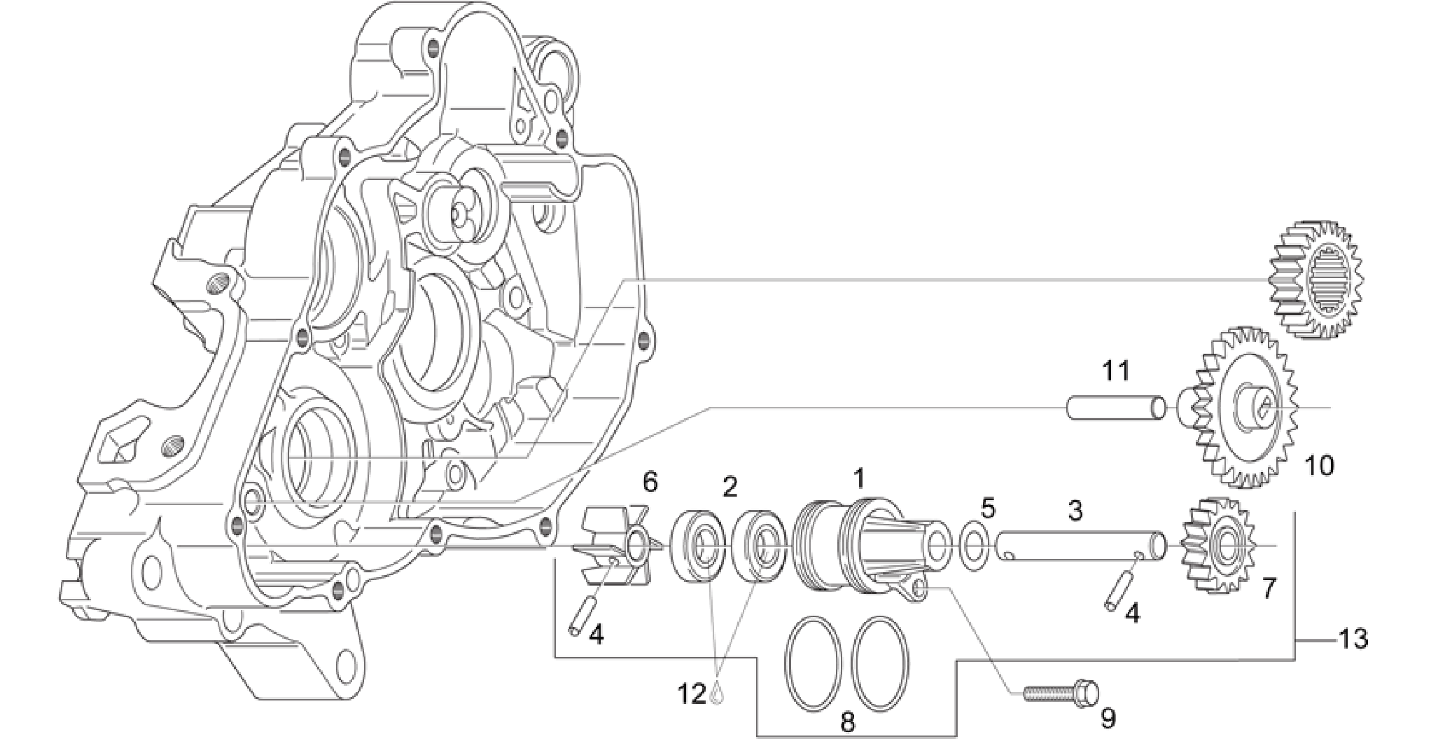 Water pump assy