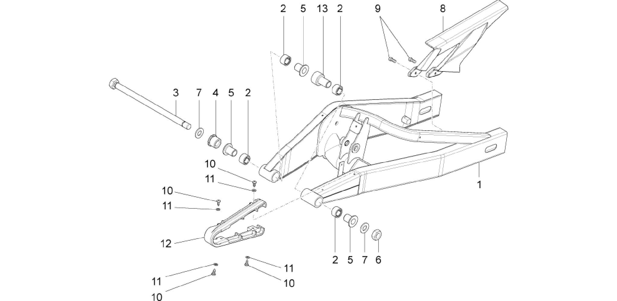 Swing arm