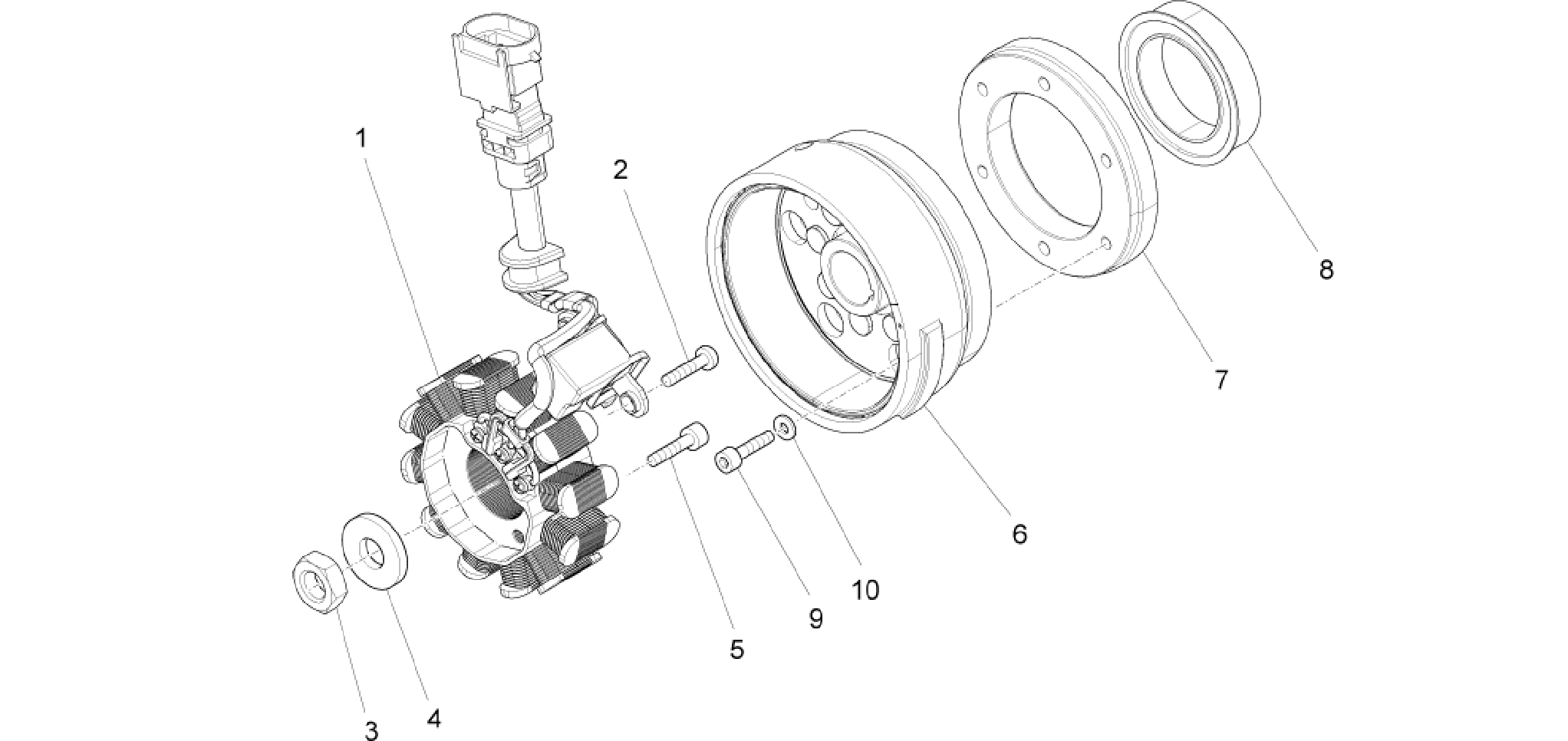 Cdi magneto assy / Ignition unit