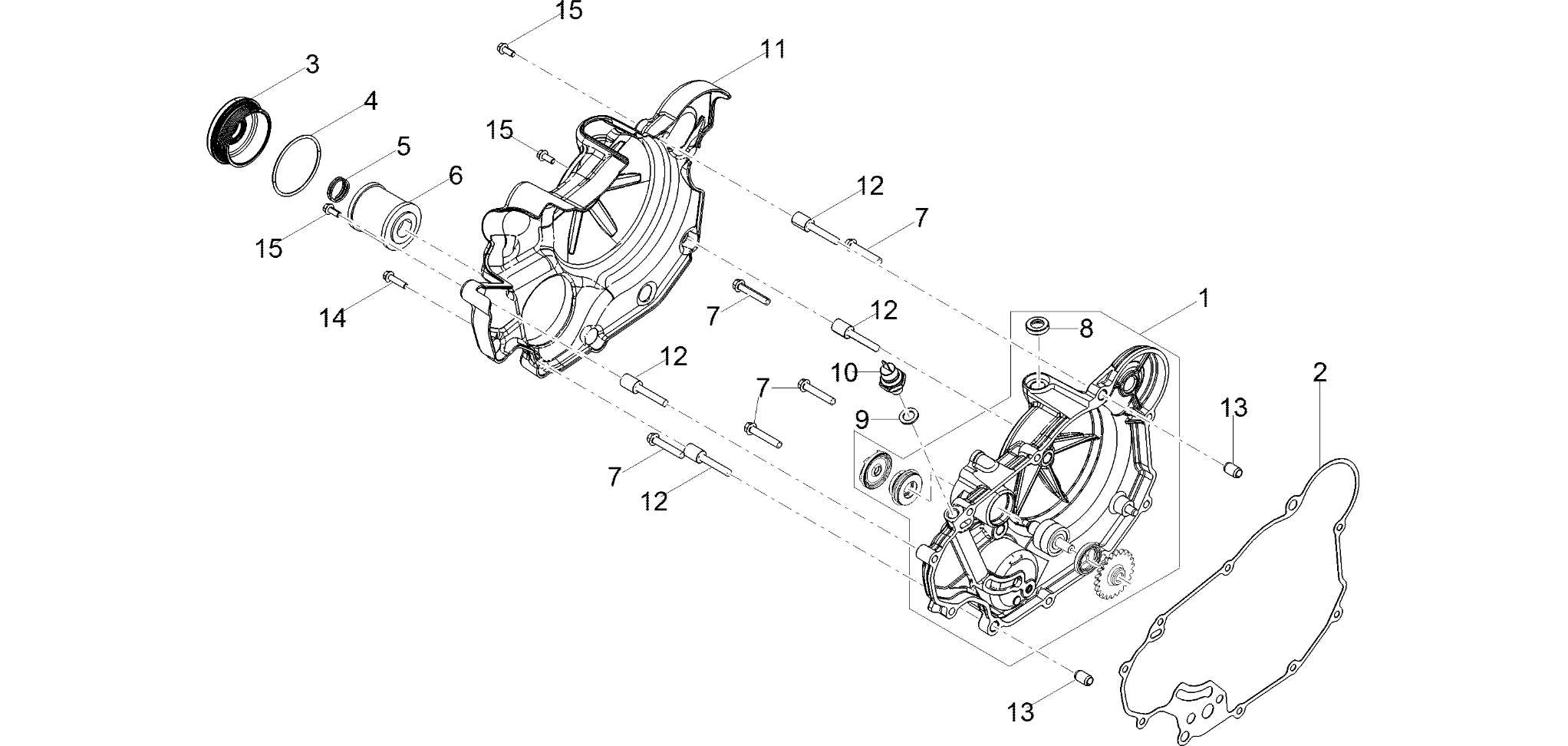 Clutch cover