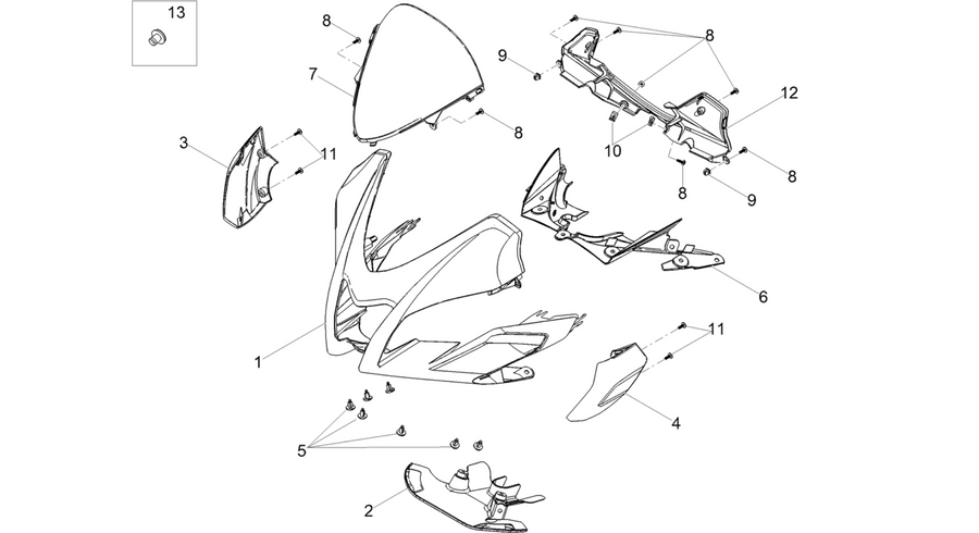 Front fairing