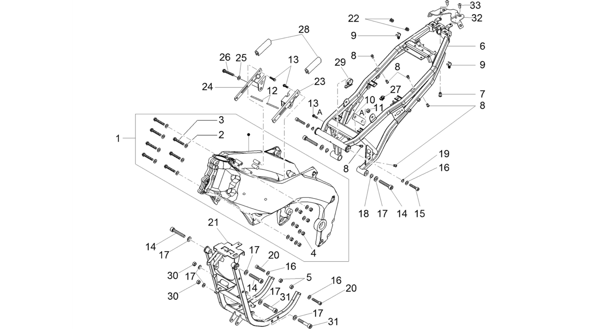 Frame/bodywork