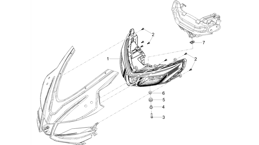 Front headlamps