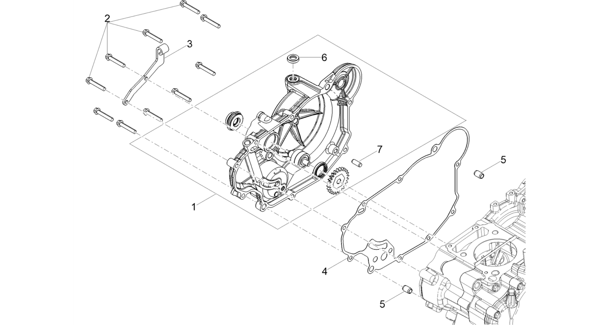 Clutch cover