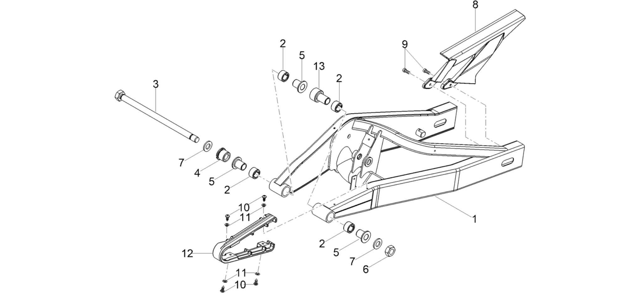 Swing arm