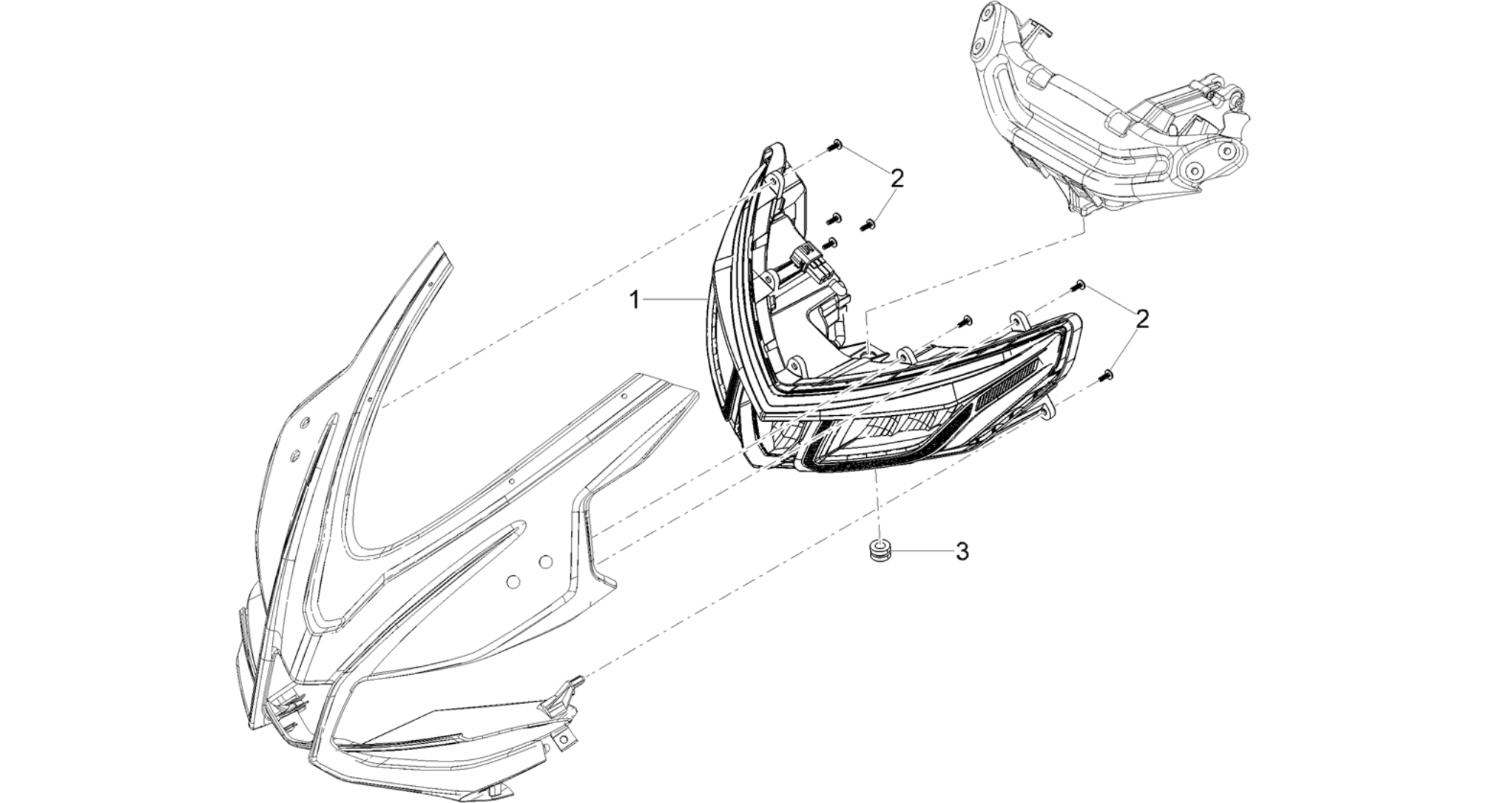 Front headlamps