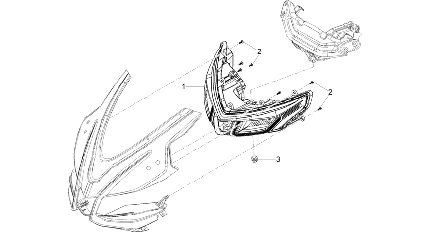Front headlamps