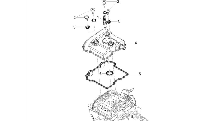 Cylinder head cover