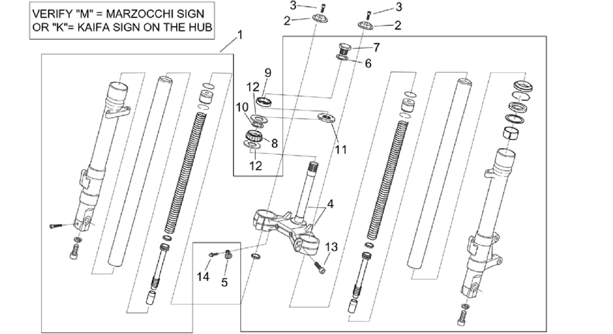 Front fork I