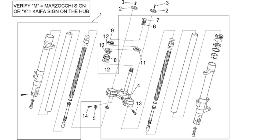 Front fork I