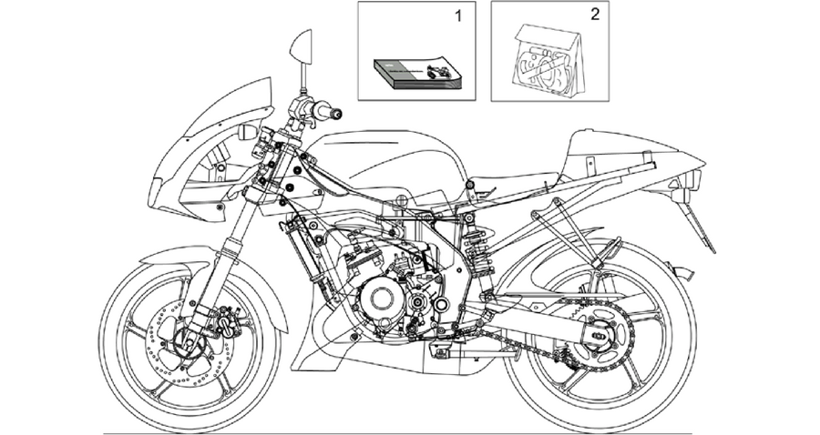 Op.'s handbooks and decal