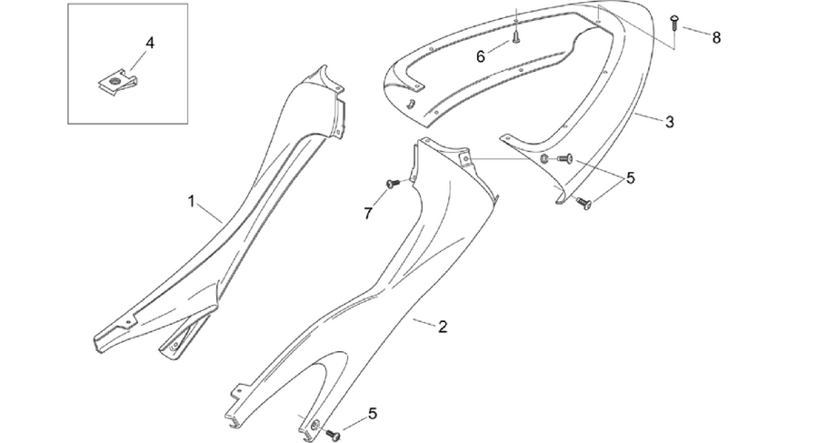 Rear body I