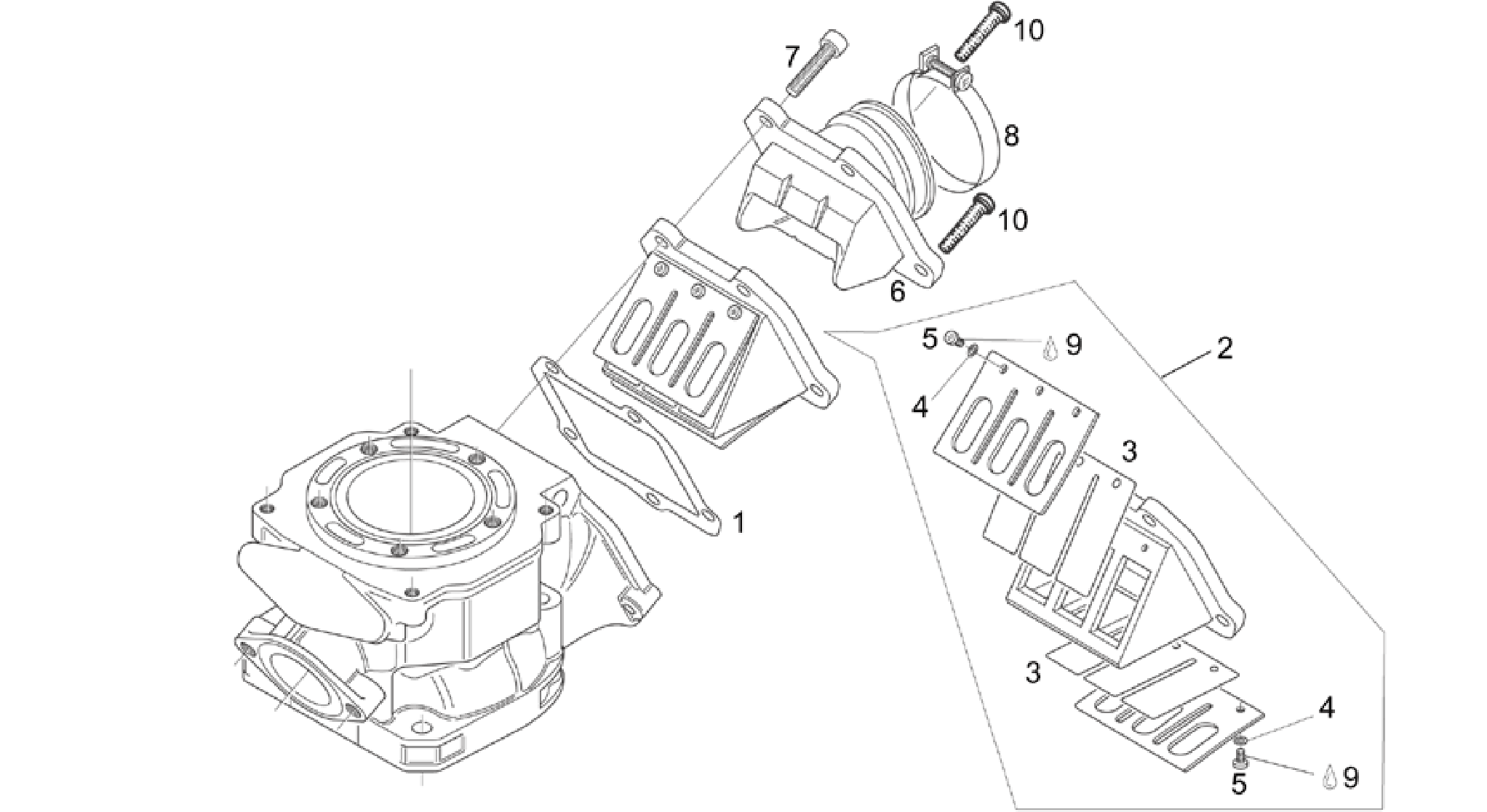 Carburettor flange