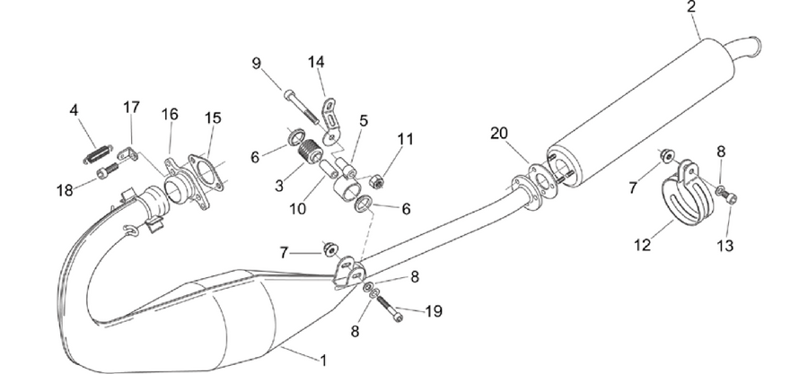Exhaust unit