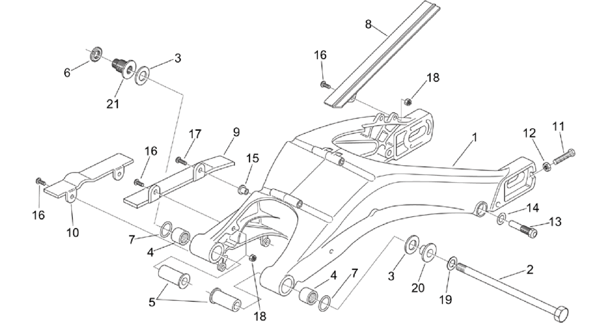Swing arm