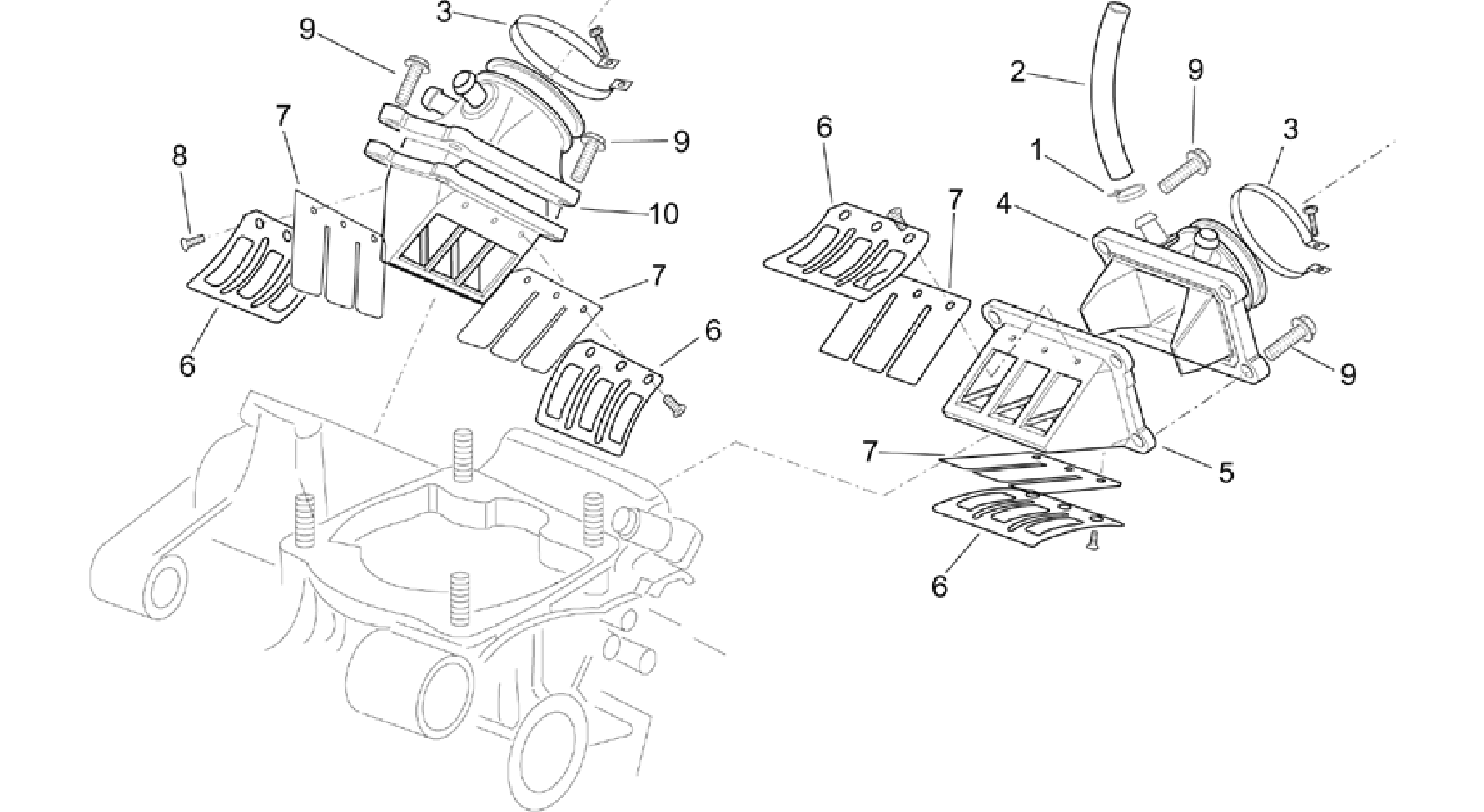 Carburettor flange
