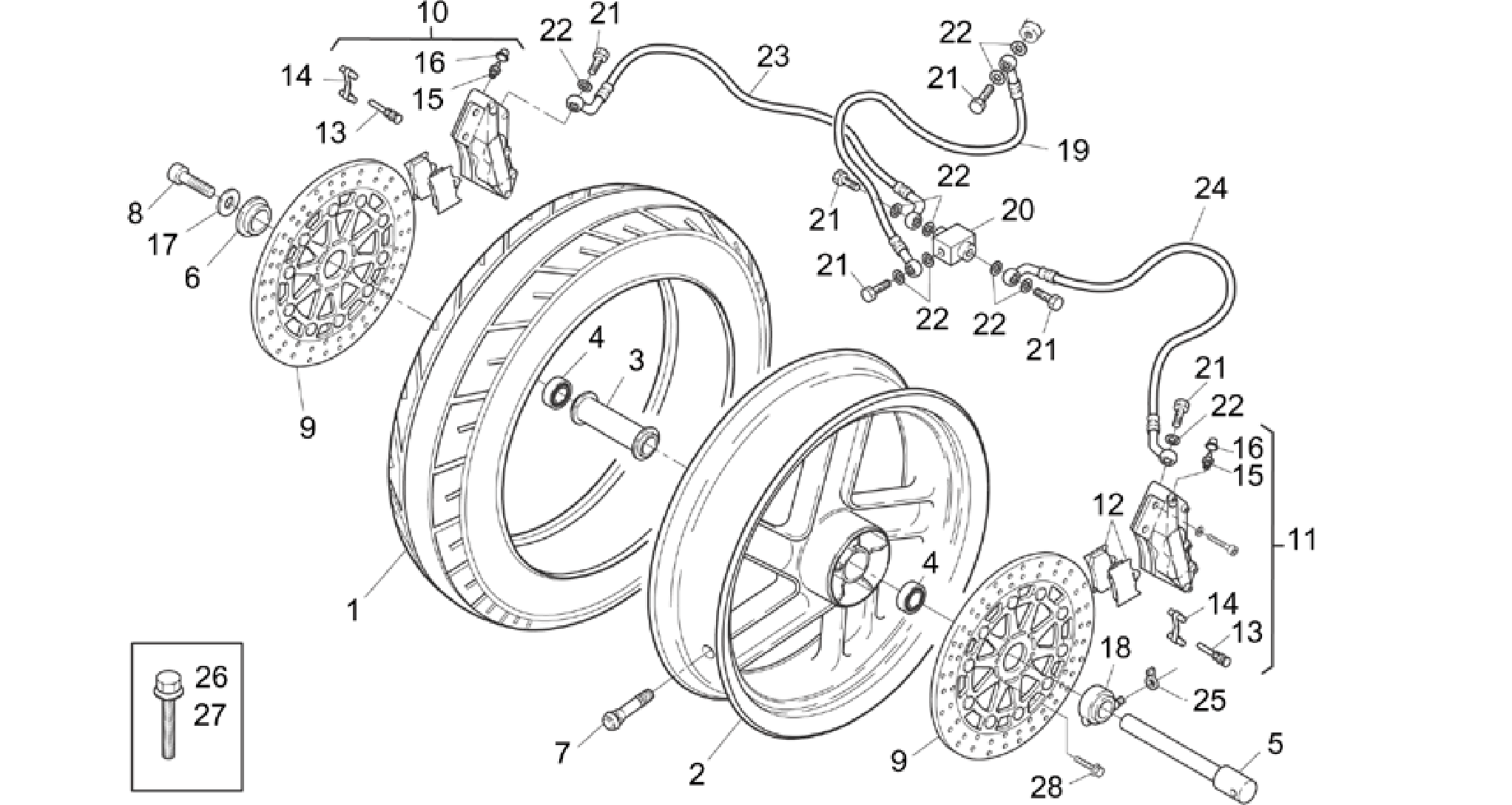Front wheel