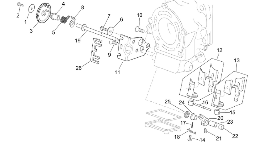 Valves assembly I