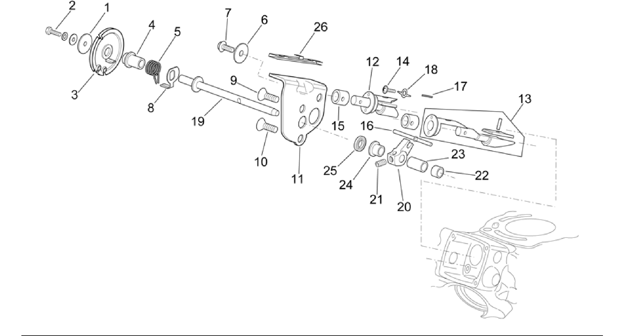Valves assembly II