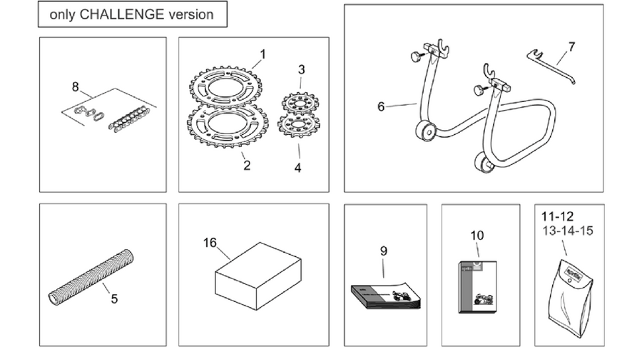 Accessories Kit - Challenge Version
