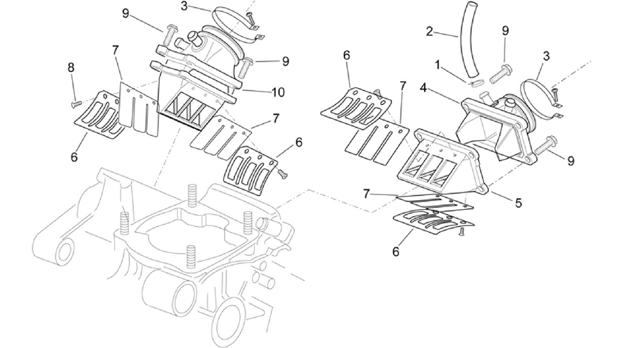 Carburettor flange
