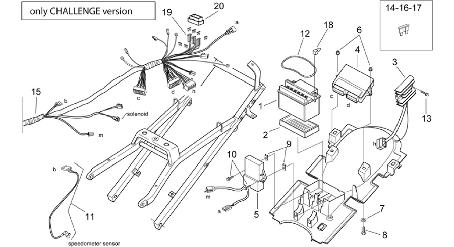 Electrical system - Challenge Vers.