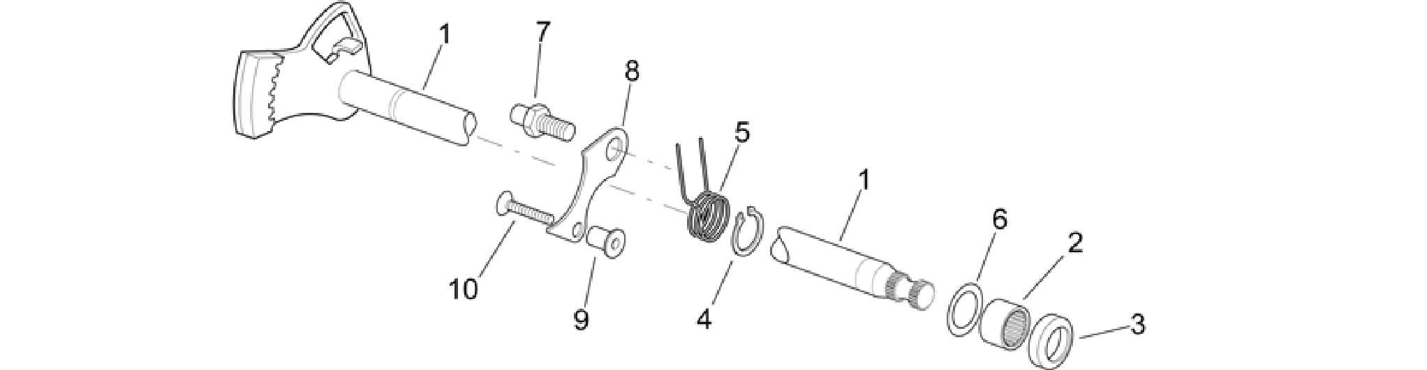Gear control assembly I