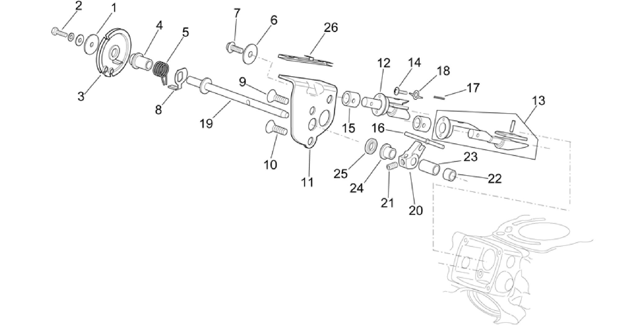 Valves assembly II