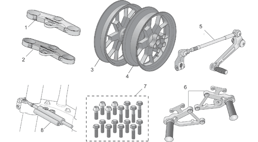 Acc. - Cyclistic components I